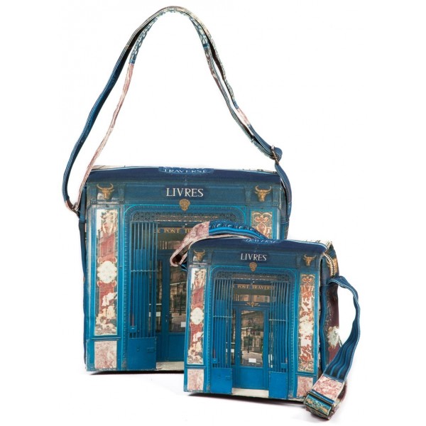 Shoulder bag  Bookstore Au pont traversé Shoulder bag  Bookstore Au pont traversé