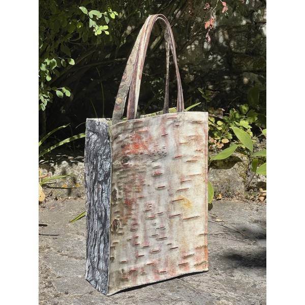 Wood daily bag – Bark parade - MARON BOUILLIE - made in France sustainable bag Wood daily bag – Bark parade - MARON BOUILLIE - made in France sustainable bag