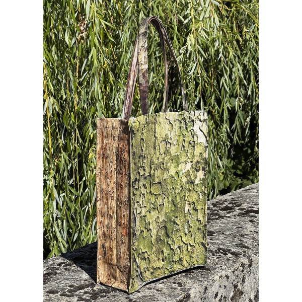 Wood daily bag – Bark parade - MARON BOUILLIE - made in France sustainable bag Wood daily bag – Bark parade - MARON BOUILLIE - made in France sustainable bag