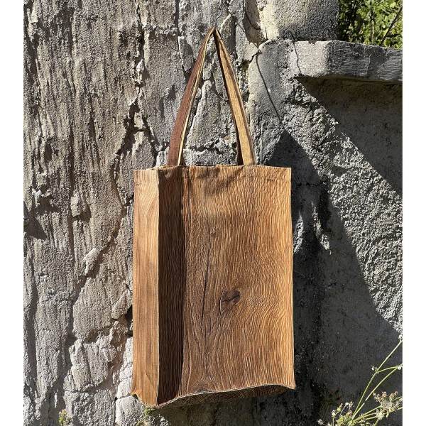 Wood daily bag – New Wood - MARON BOUILLIE - made in France sustainable bag