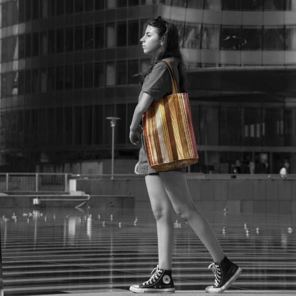 Wood daily bag – New Wood - MARON BOUILLIE - made in France sustainable bag