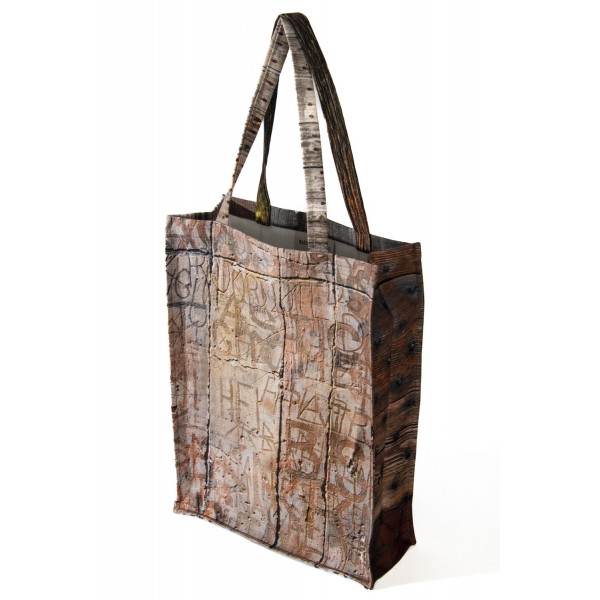 Old Wood daily bag  - MARON BOUILLIE - made in France sustainable bag