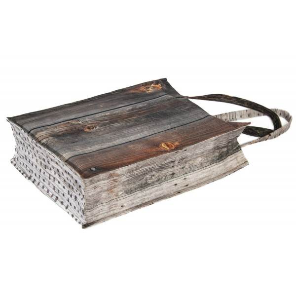 Old Wood daily bag  - MARON BOUILLIE - made in France sustainable bag