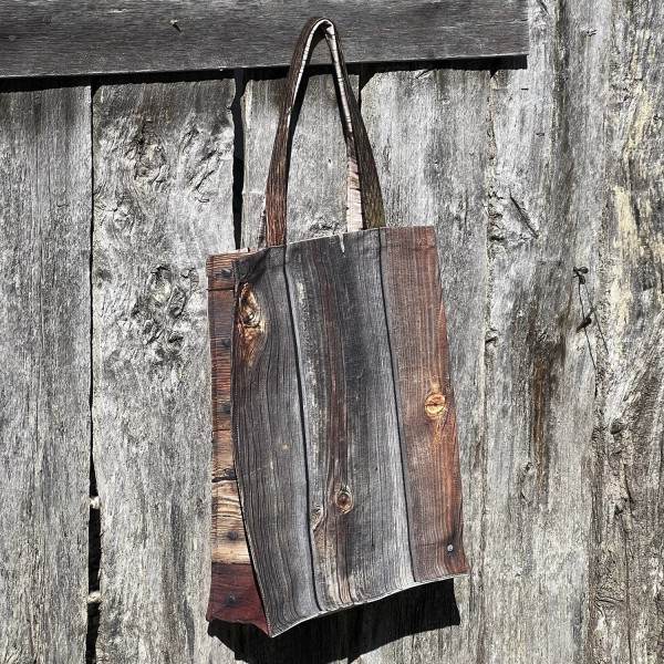 Sac bois vieilli "passage du temps" - MARON BOUILLIE - éco-produits made in France