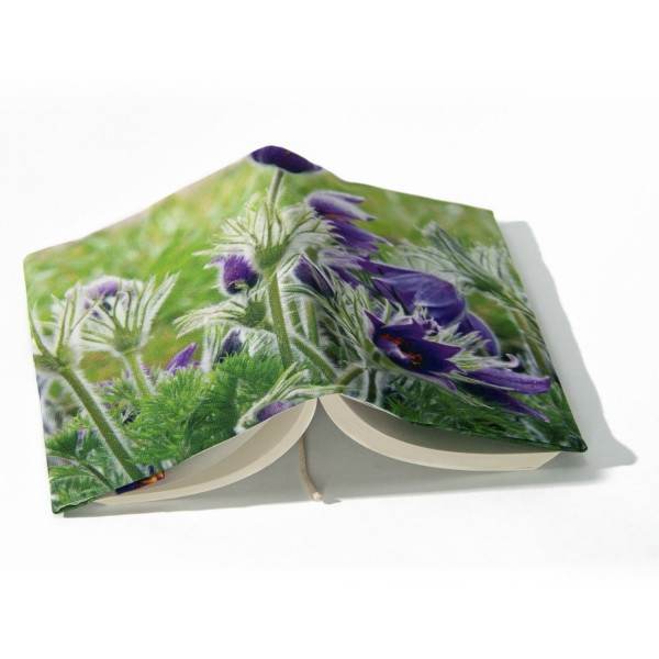 Couverture de livre fleurs Anémone - Maron Bouillie made in France