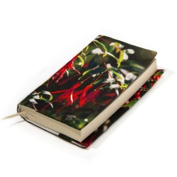 Royal Fuchsia floral book cover - Maron Bouillie made in France 2