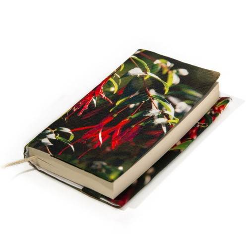 Royal Fuchsia floral book cover - Maron Bouillie made in France