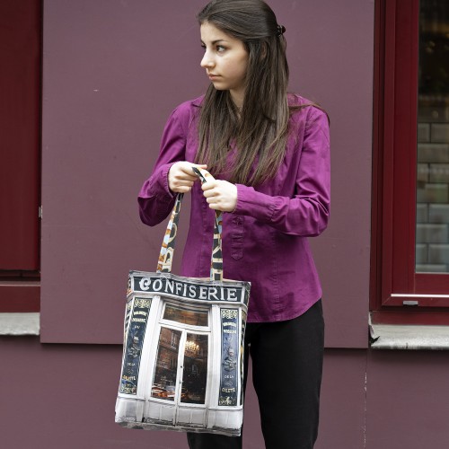 Tote bag Paris Confiserie Boulangerie du Moulin de la galette à Montmartre