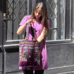 Tote bag Paris Bouquet des...