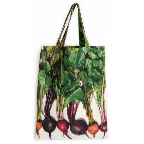 Sac à betteraves multicolores face - Sac légume Maron Bouillie - Sac de course made in France
