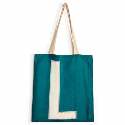 Detail of the L initial bag by Maron Bouillie - Original birthday gift idea for women, made in France 2