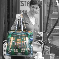 Sac Cabas Paris café Au...