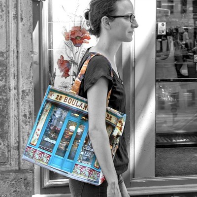 Cabas Paris retro