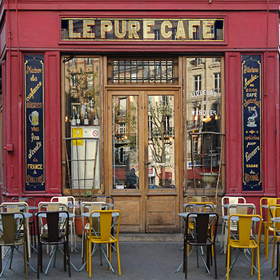 Paris Le pure café