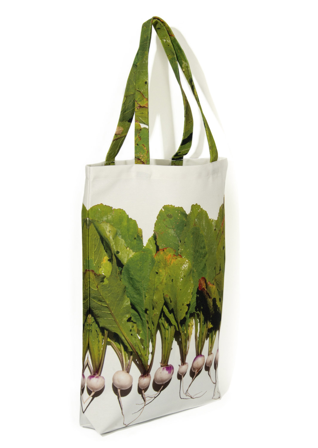 Grand sac de shopping légumes Navets Maron Bouillie