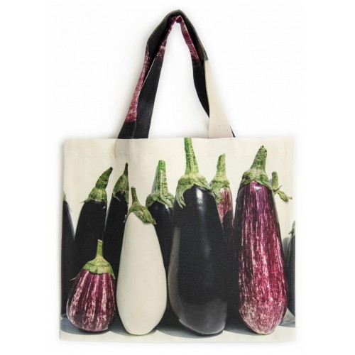 Vegetable-bag-Strolling-around-the-market-Maron-Bouillie-Eggplants bag with vegetables