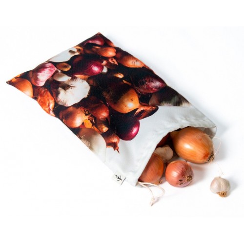 Onions Bag for bulk - Food bags for eco-friendly kitchen - Maron Bouillie made in France