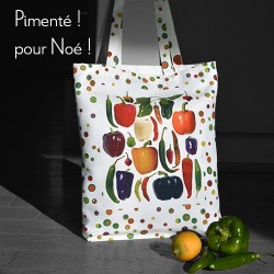 RHS Fruits Pattern Eco-Friendly Small PVC Tote Bag
